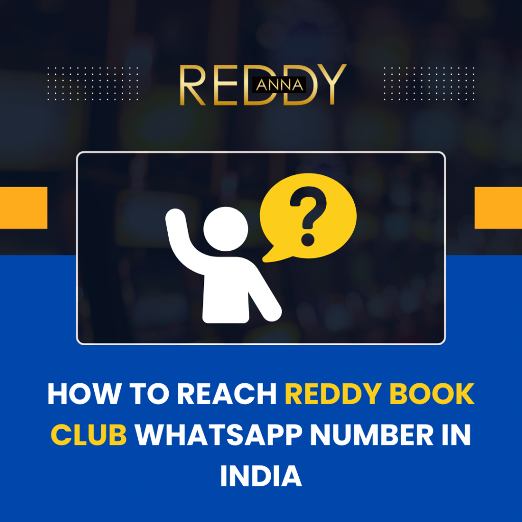 How to Reach Reddy Book Club WhatsApp Number in India