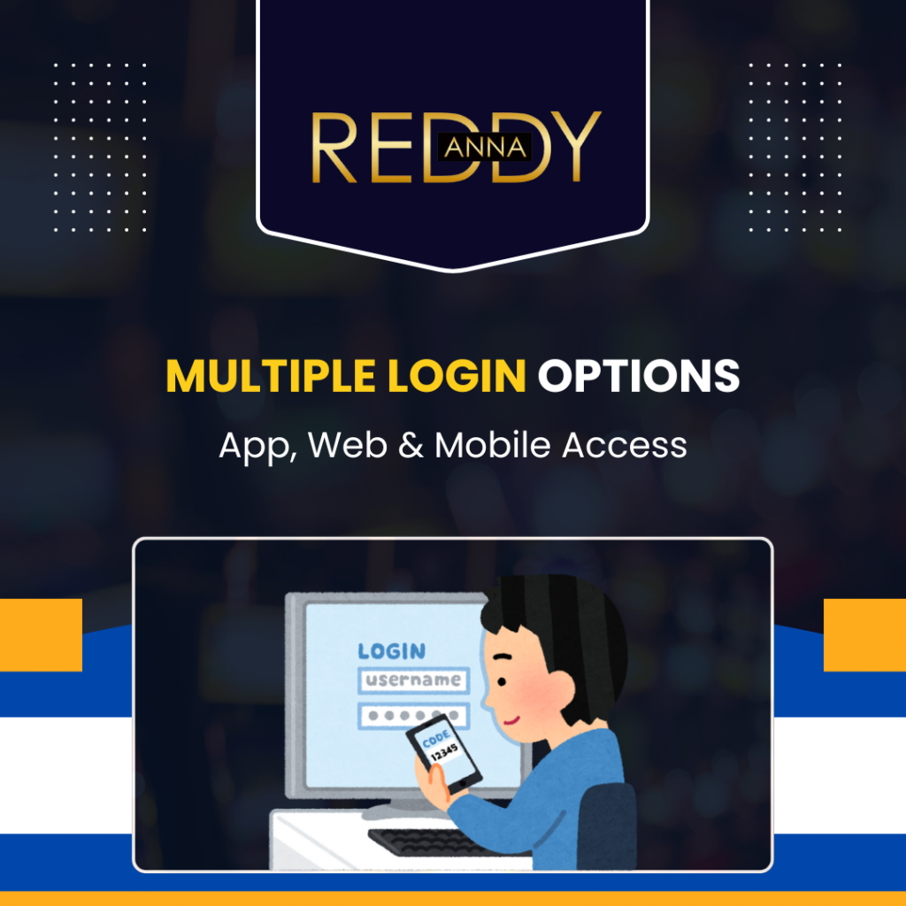 Multiple Login Options – App, Web & Mobile Access