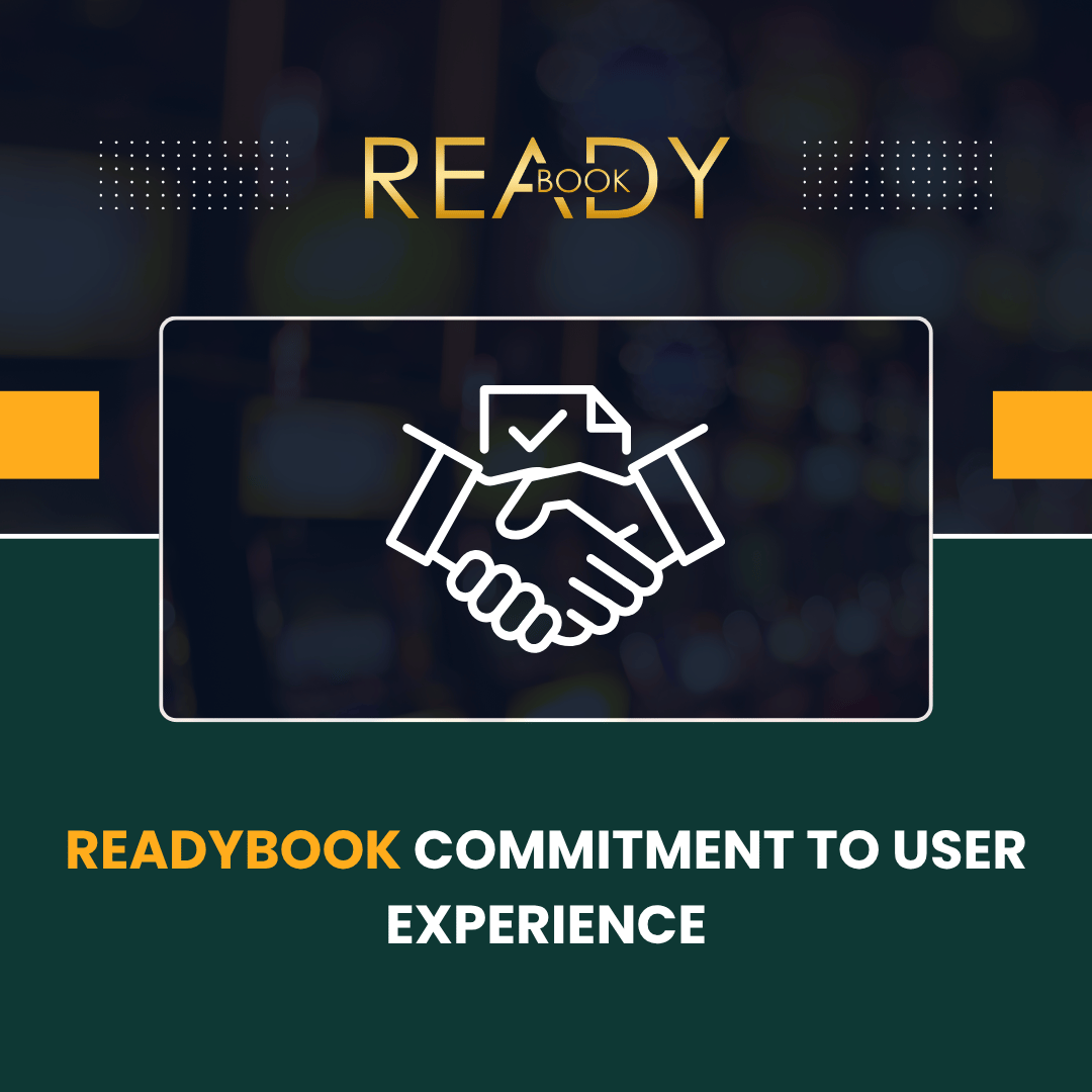 ReadyBook Commitment to User Experience