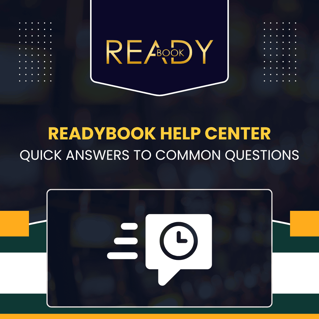 ReadyBook Help Center – Quick Answers to Common Questions